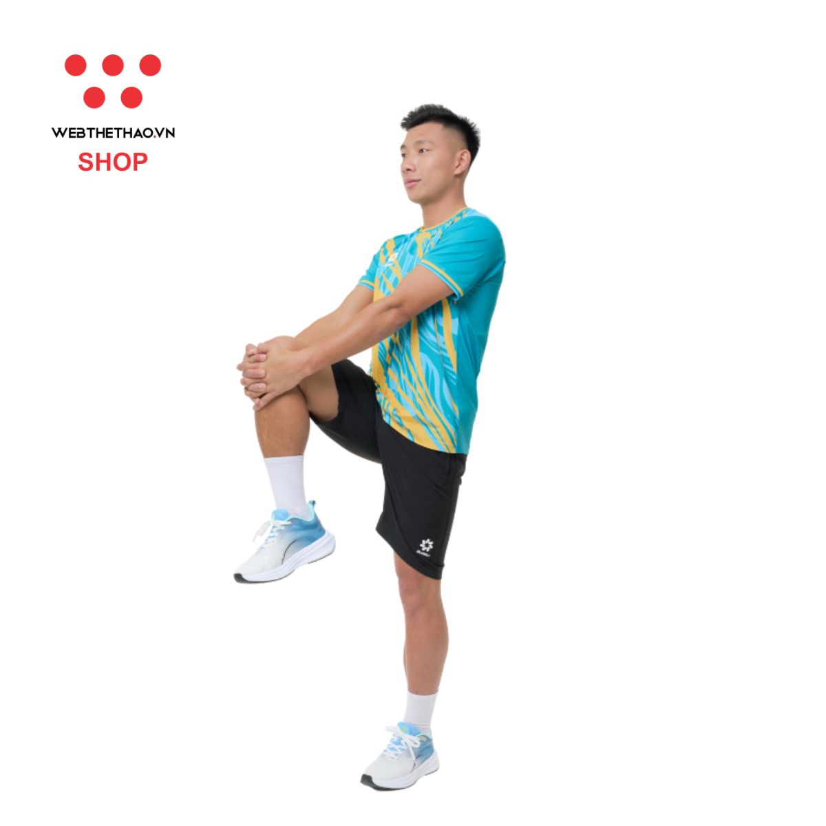 Áo phông thể thao nam Jogarbola màu "Green/Yellow" MJ-A430-03 - Hàng Chính Hãng
