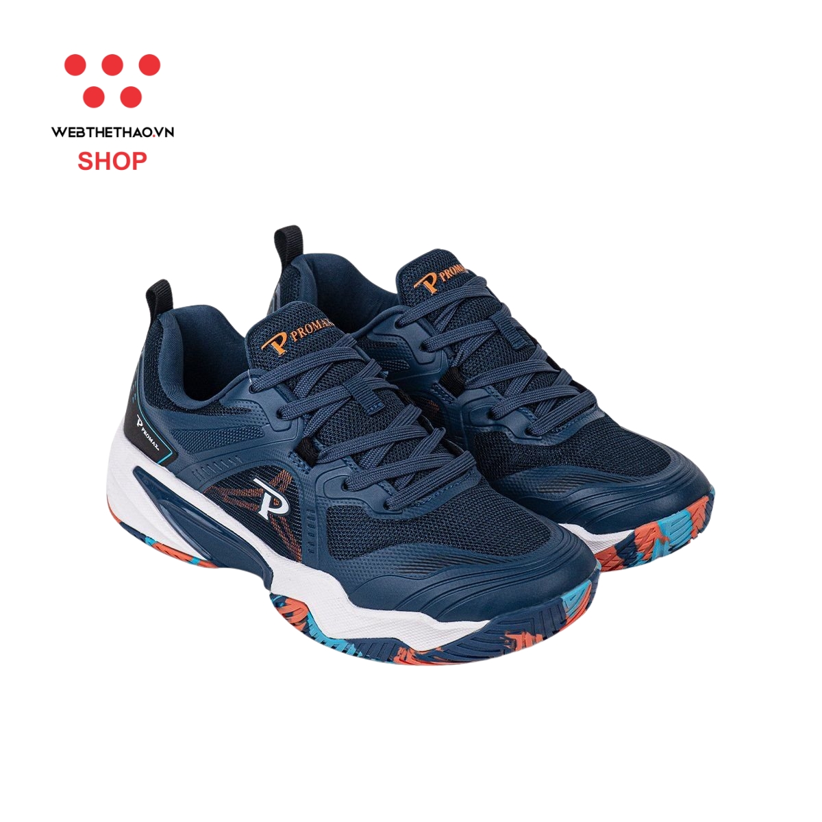 Giày thể thao Pickleball nam Promax PI88 màu "Xanh Navy" PR-PI88-02 - Hàng Chính Hãng