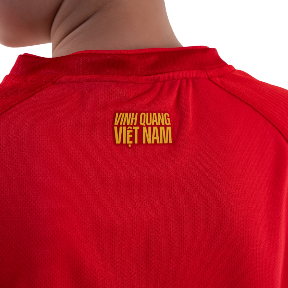 Bộ quần áo thi đấu đội tuyển quốc gia Việt Nam 2025 Nhí "Đỏ" MJ.AJ-4109-01 - Hàng Chính Hãng