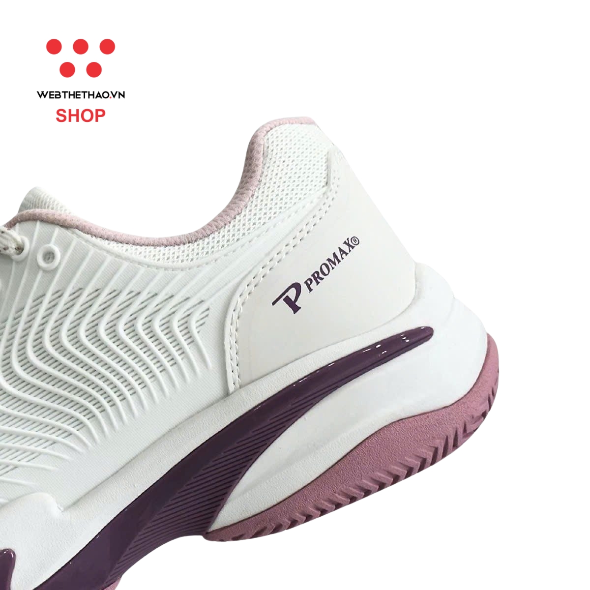 Giày Pickleball Nữ Promax PI89 "Hồng/Trắng" PR-PI89-05 - Hàng Chính Hãng
