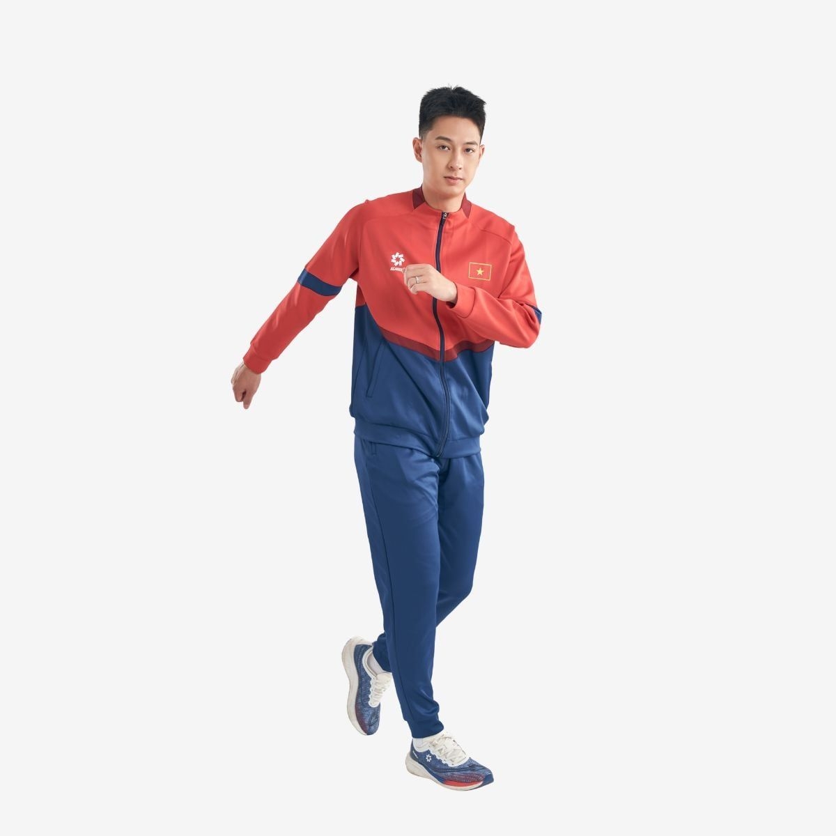 Áo suvec đội tuyển bóng chuyền Việt Nam 2026 "Đỏ" MJ-P131105 - Hàng Chính Hãng