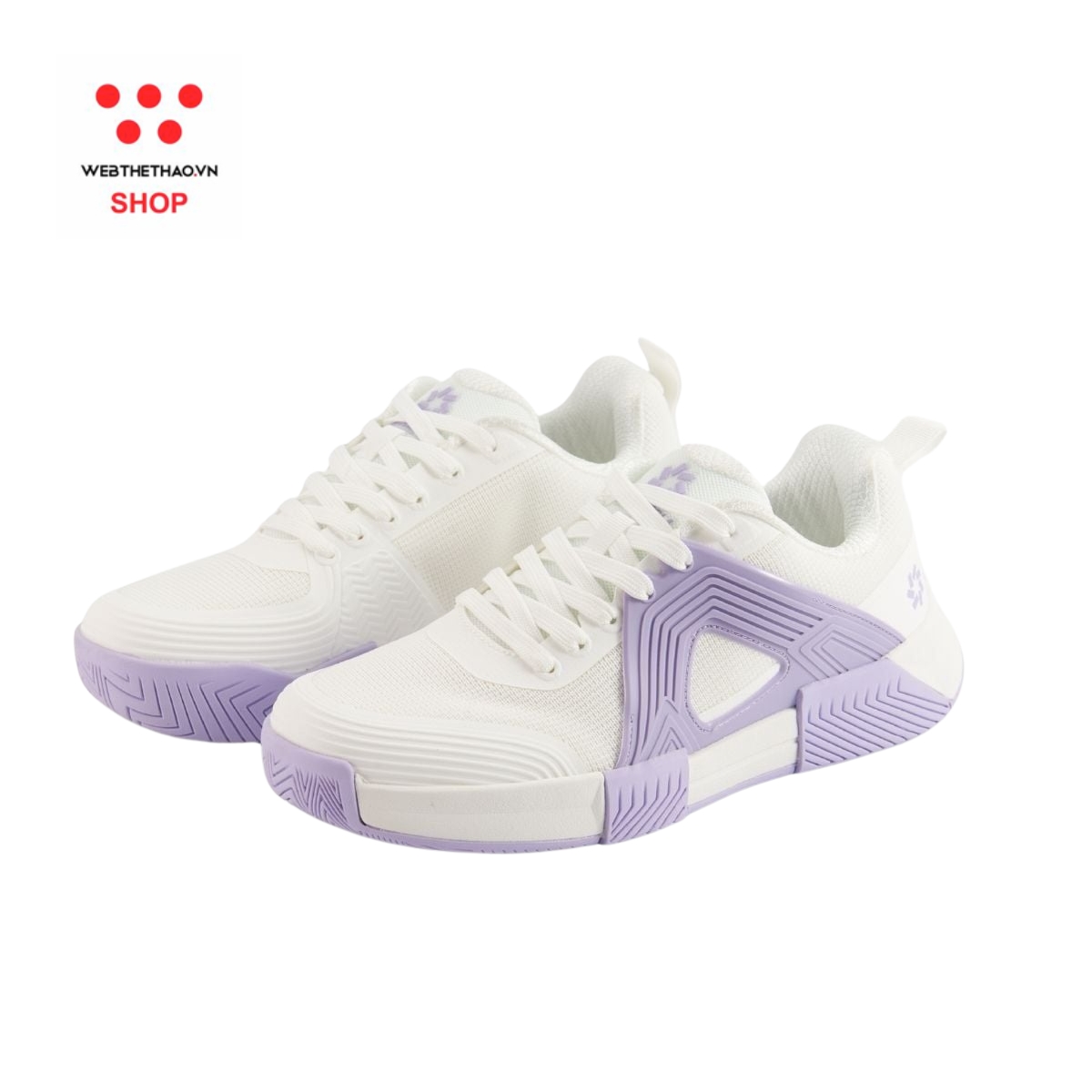 Giày Pickleball Nữ Jogarbola Vortex màu "Purple/White" JG-VORTEX-08 - Hàng Chính Hãng