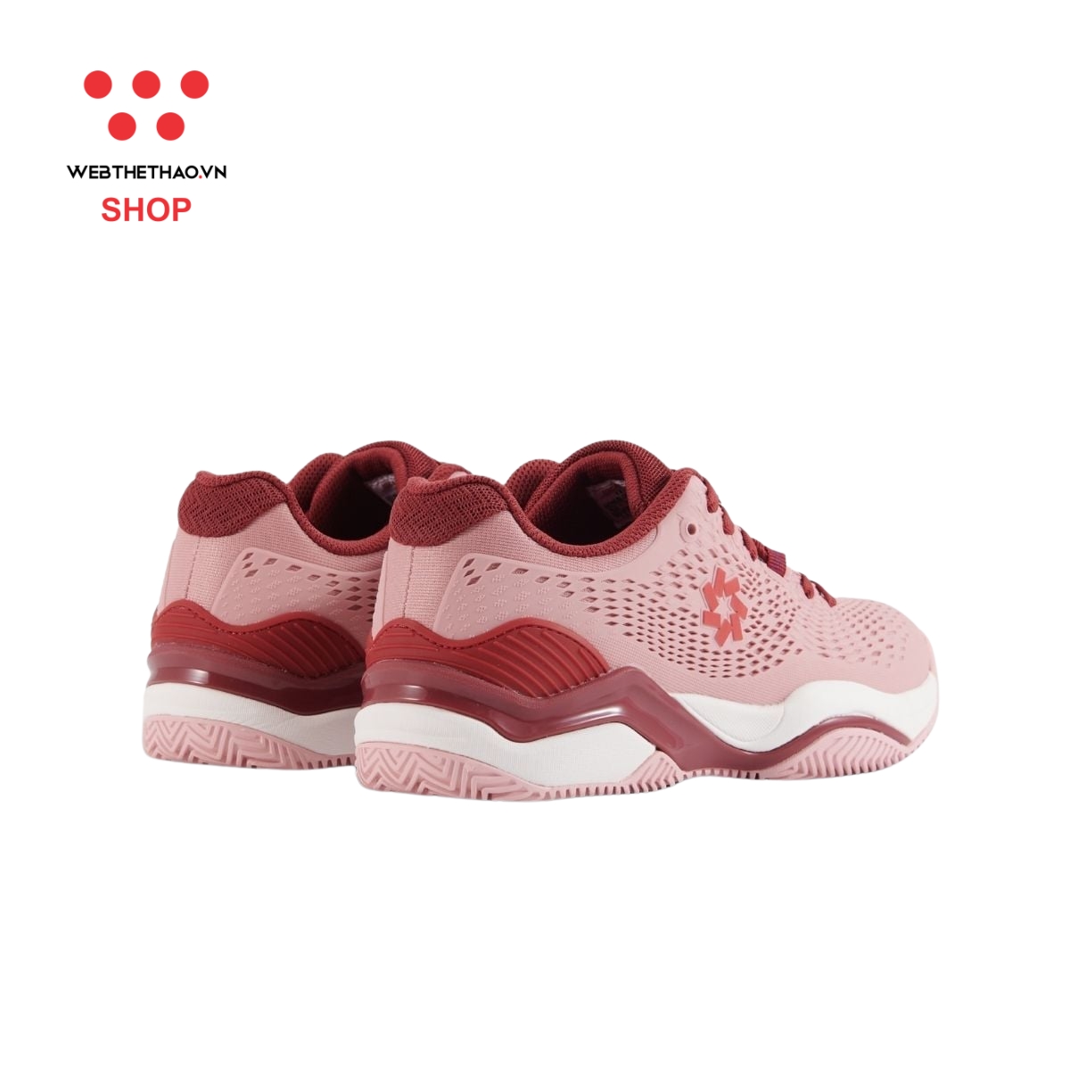 Giày thể thao Pickleball Nữ Jogarbola Terra màu "Deep Pink" JG-TERRA-06 - Hàng Chính Hãng