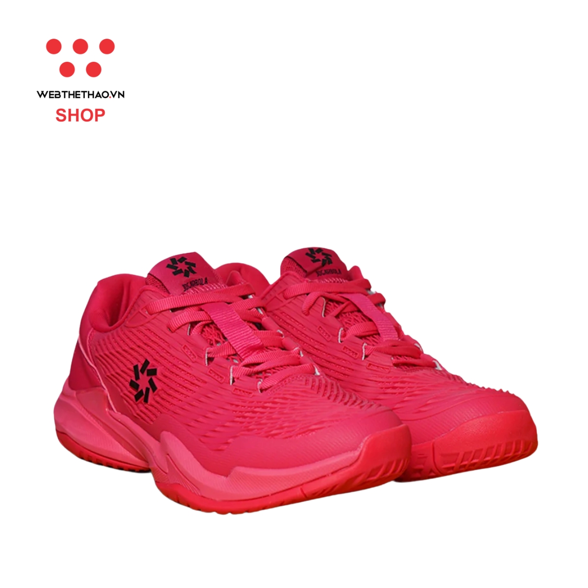 Giày thể thao Pickleball Nữ Jogarbola Vento "Dark Pink" JG-VENTO-08 - Hàng Chính Hãng