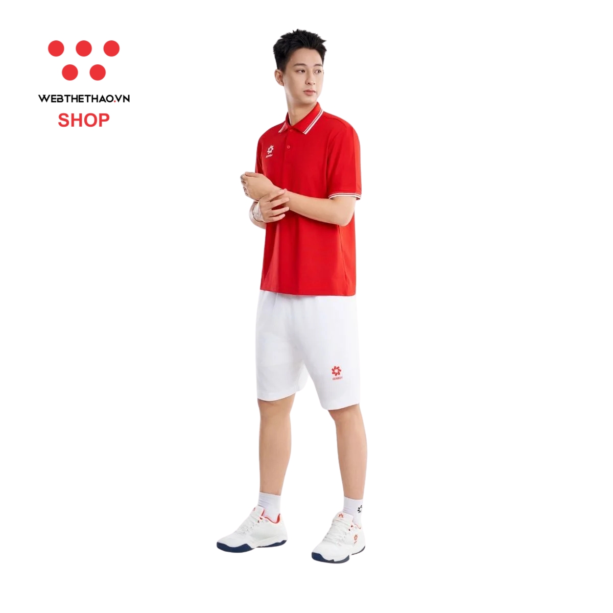 Áo polo thể thao Jogarbola màu "Đỏ" MJ-AJ1605-03 - Hàng Chính Hãng