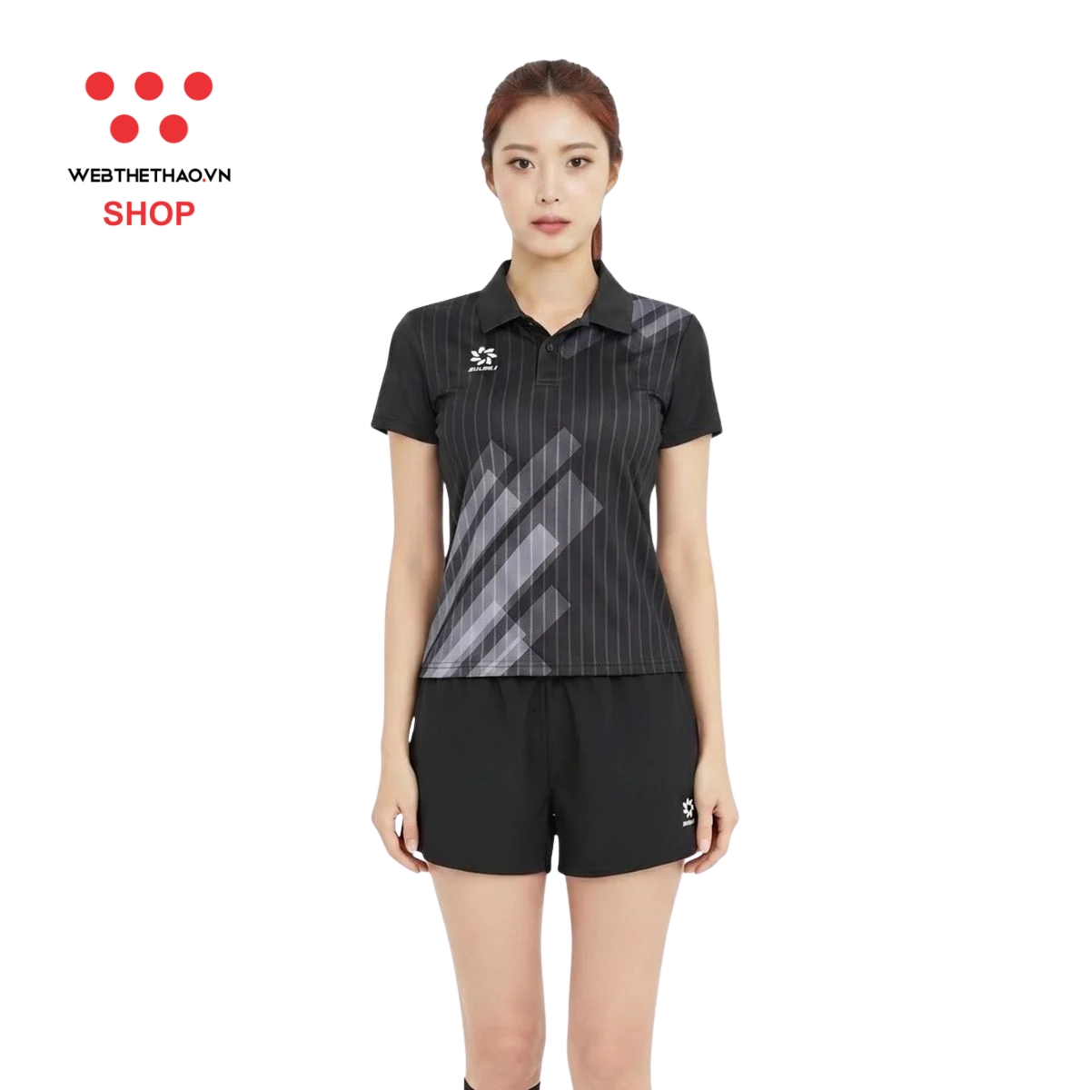 Quần short NỮ thể thao Jogarbola Flex màu "Đen" WJ-Q4029-01 - Hàng Chính Hãng