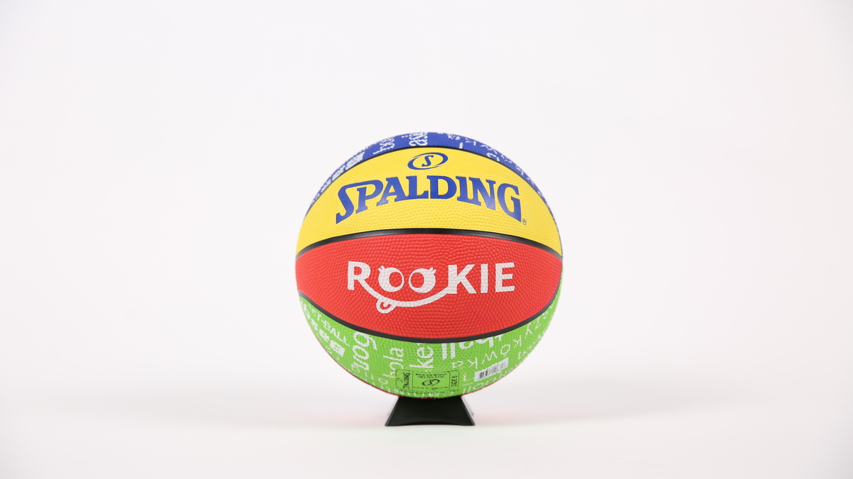 Bóng rổ Spalding Rookie – Outdoor Size 5 84-368 - Hàng Chính Hãng