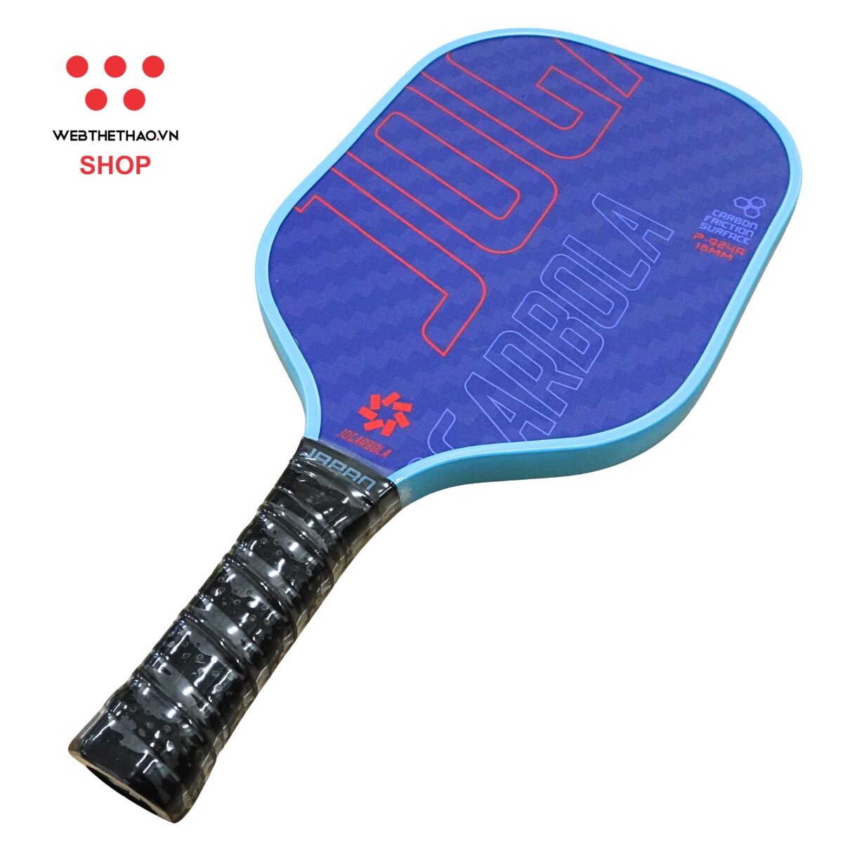 Vợt Pickleball Jogarbola "Xanh Đậm" P-294A - Hàng Chính Hãng (tặng 2 bóng + túi đựng)