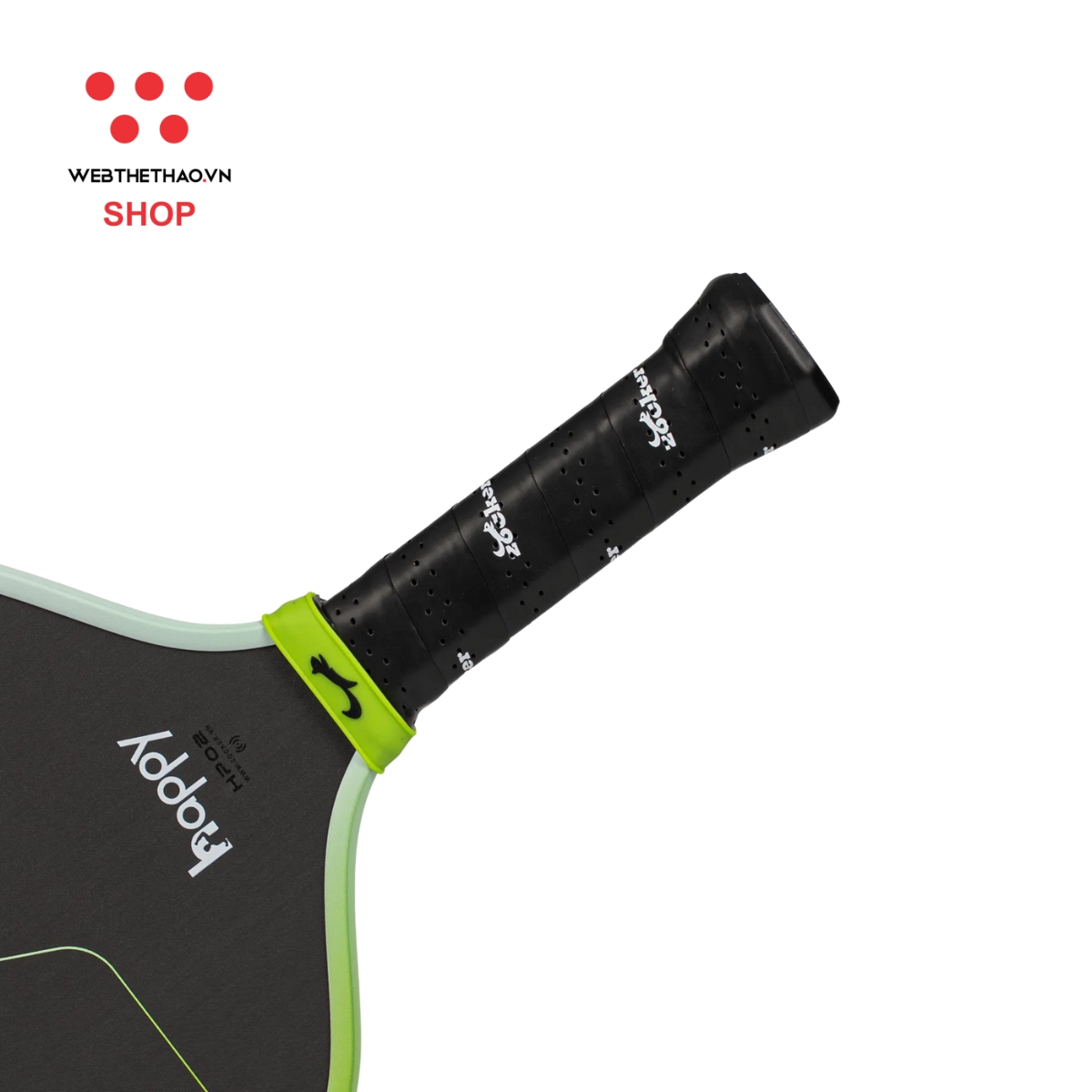 Vợt Pickleball Zocker Happy HP02 Gen 2 "White/Neon" HP02-G2-05 - Hàng Chính Hãng