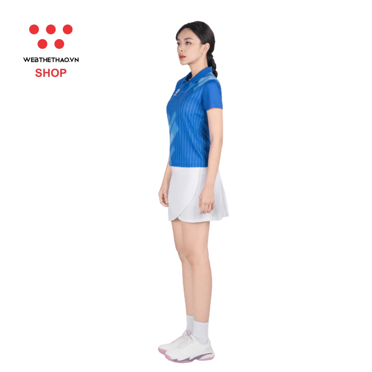 Áo polo thể thao Nữ Jogarbola Kuban "Blue" WJ-A4090-01 - Hàng Chính Hãng