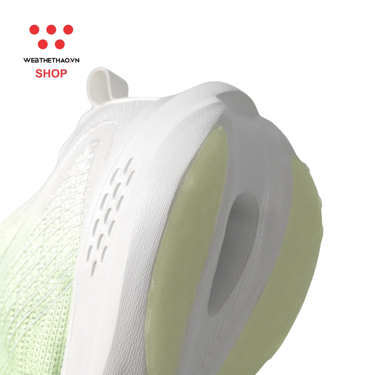 Giày Chạy Bộ Zocker Speed Light Gen 2 Full Carbon "Trắng Xanh" Z-SLG2-03 - Hàng Chính Hãng