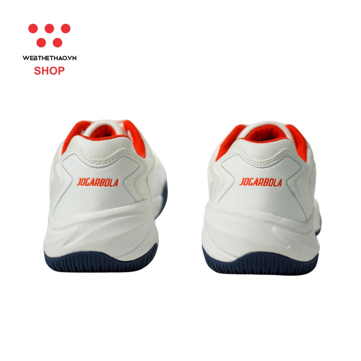 Giày thể thao Pickleball Nam Jogarbola Bubble J "Trắng/Cam" JG-Bubble-05 - Hàng Chính Hãng