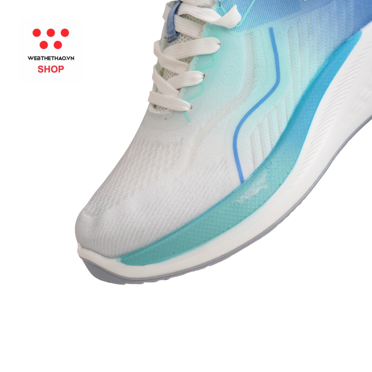 Giày thể thao nữ Promax PR-224 màu "Trắng/Xanh" PR-224-04 - Hàng Chính Hãng