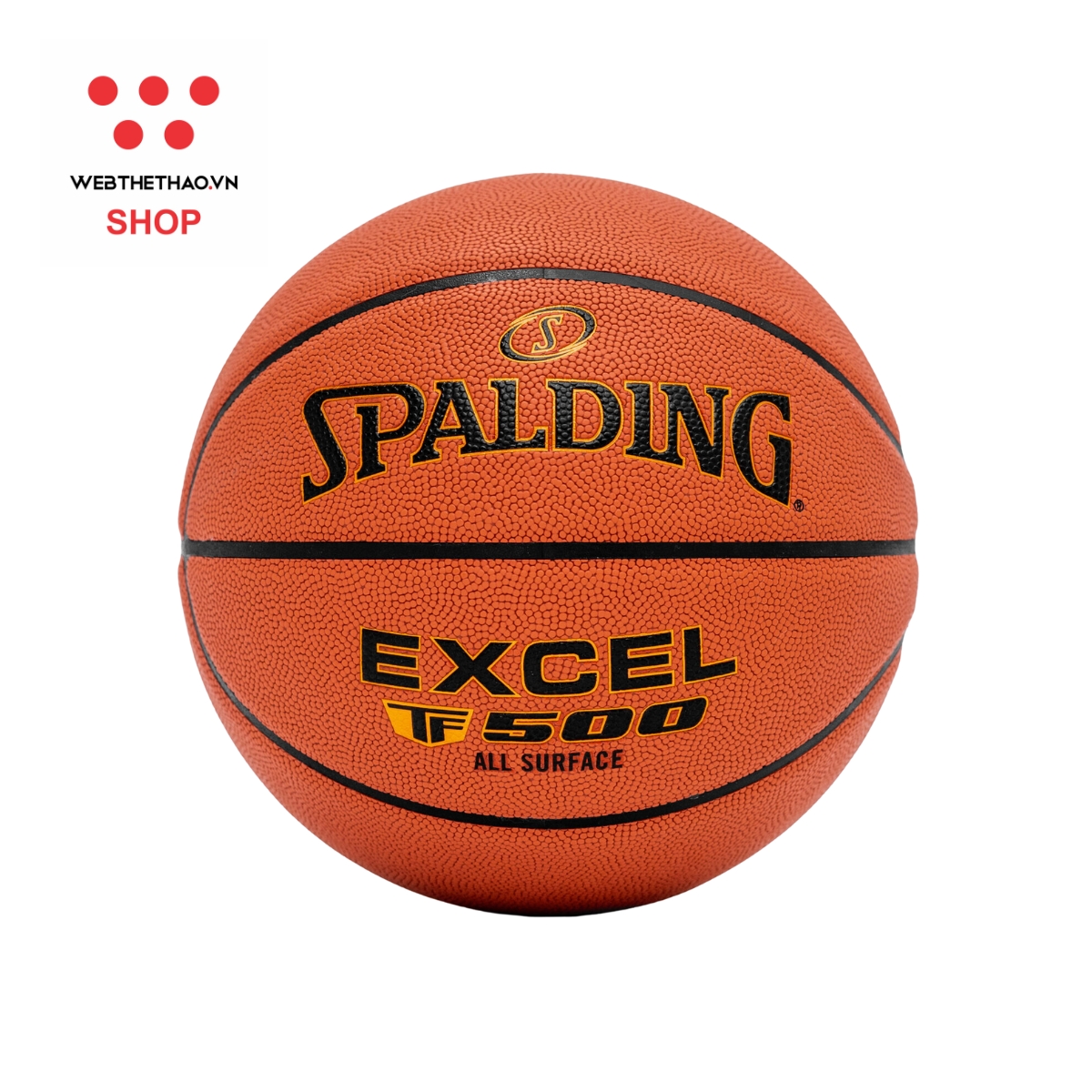 Bóng rổ Spalding TF 500 Excel - Indoor/Outdoor Size 7 76-797z - Hàng Chính Hãng