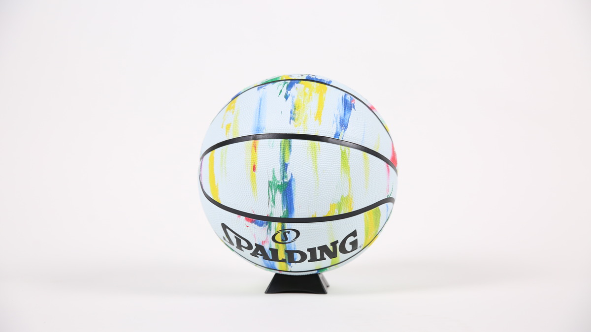 Bóng rổ Spalding Marble Rainbow – Outdoor Size 7 84-397z - Hàng Chính Hãng