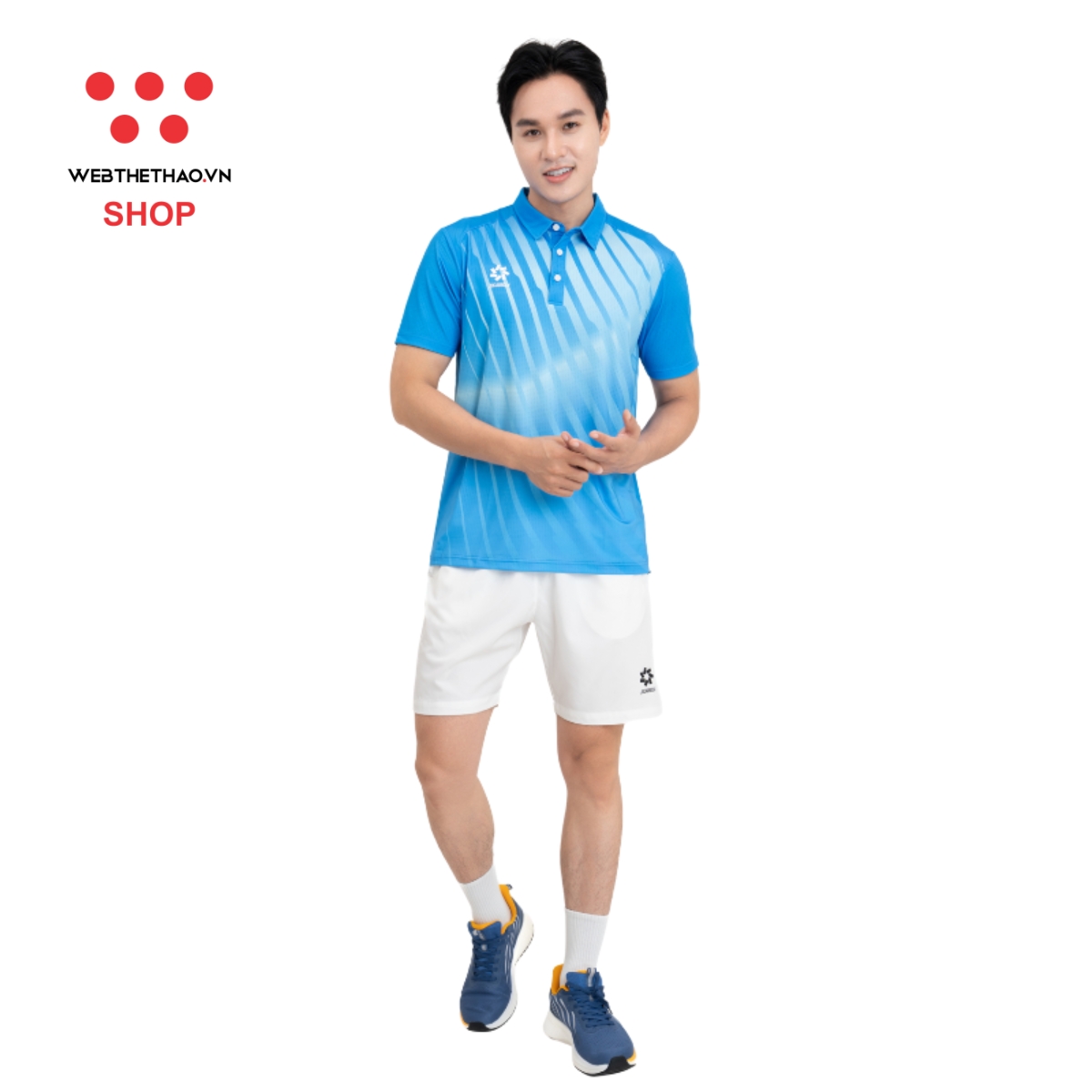 Áo polo thể thao Jogarbola WIFA "Xanh" MJ-A4152-01 - Hàng Chính Hãng