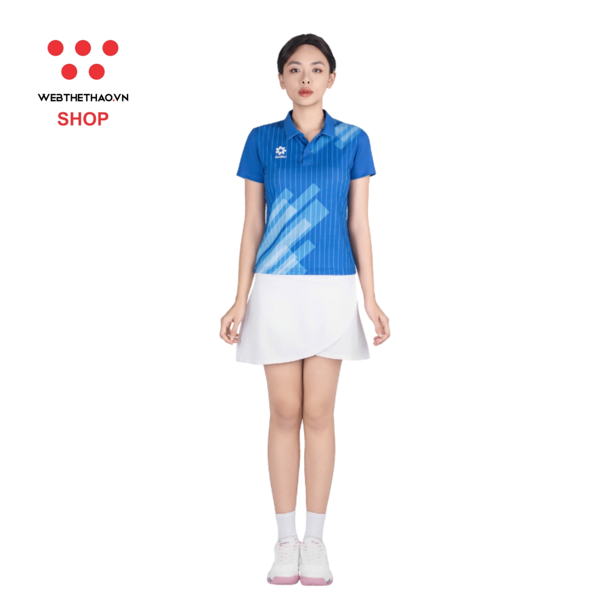 Áo polo thể thao Nữ Jogarbola Kuban "Blue" WJ-A4090-01 - Hàng Chính Hãng