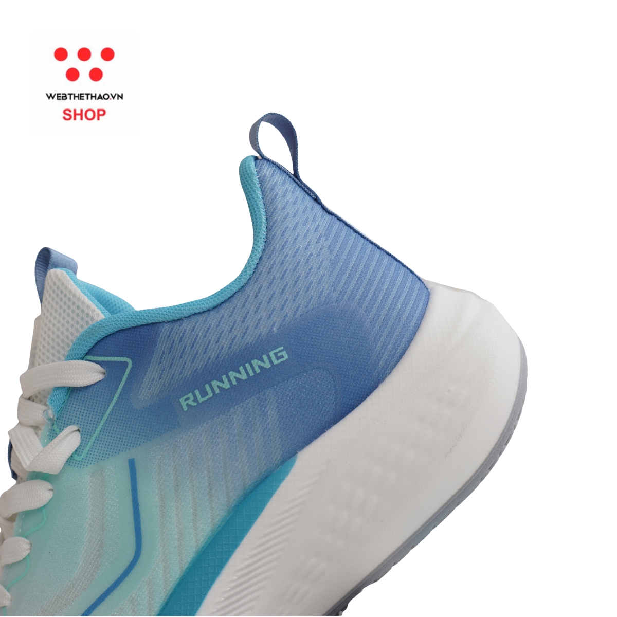 Giày thể thao nữ Promax PR-224 màu "Trắng/Xanh" PR-224-04 - Hàng Chính Hãng