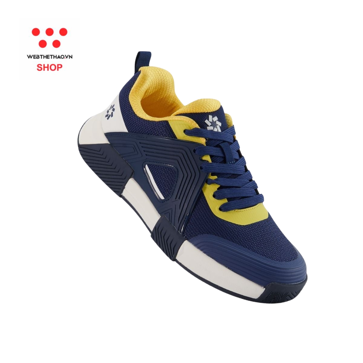 Giày Pickleball Nam Jogarbola Vortex màu "Navy/Yellow" JG-VORTEX-04 - Hàng Chính Hãng