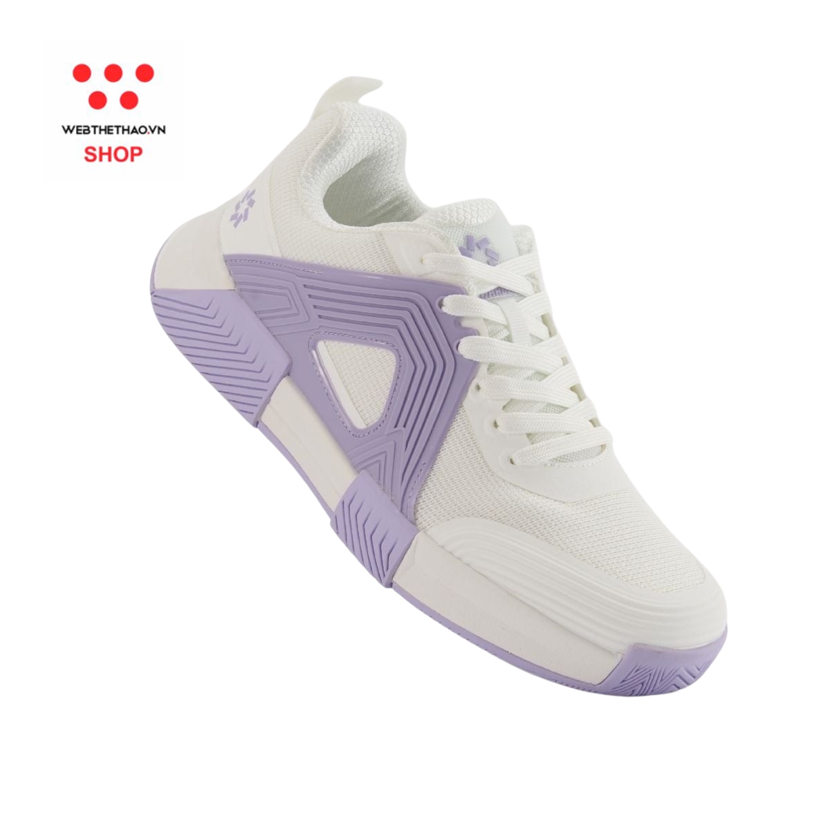 Giày Pickleball Nữ Jogarbola Vortex màu "Purple/White" JG-VORTEX-08 - Hàng Chính Hãng