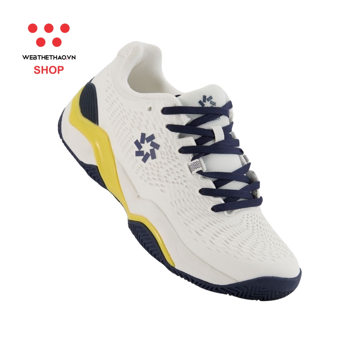 Giày thể thao Pickleball Jogarbola Terra màu "White" JG-TERRA-04 - Hàng Chính Hãng