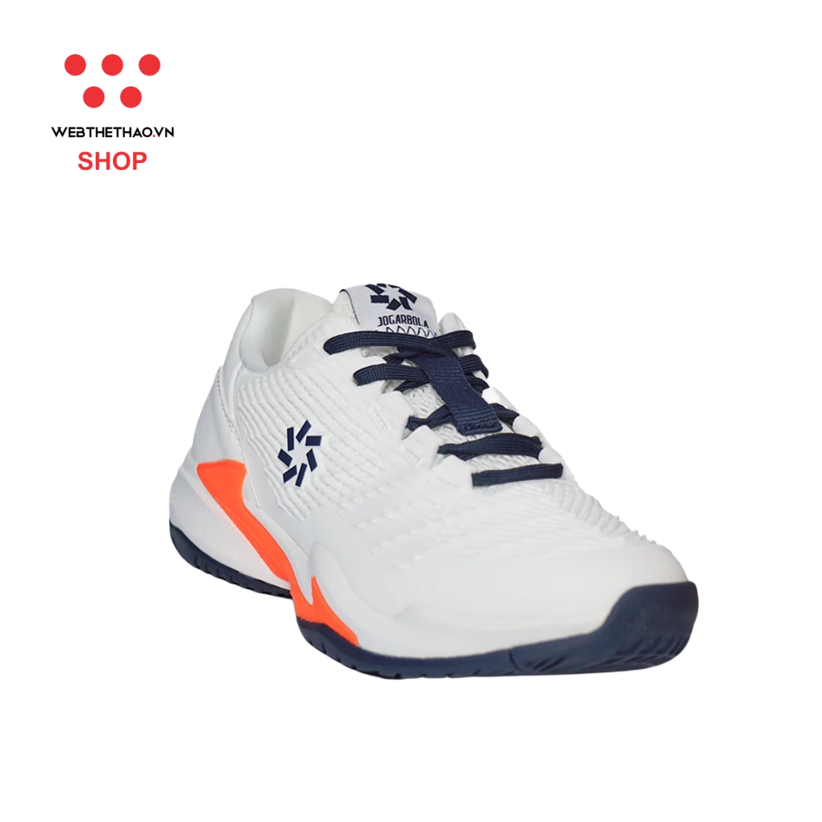 Giày thể thao Pickleball Nam Jogarbola Vento "White" JG-VENTO-02 - Hàng Chính Hãng
