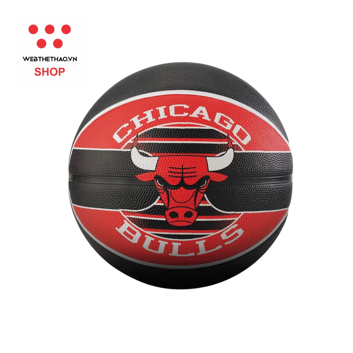 Bóng rổ Spalding NBA Team Outdoor size 7 "Chicago Bulls" 83-503z - Hàng Chính Hãng