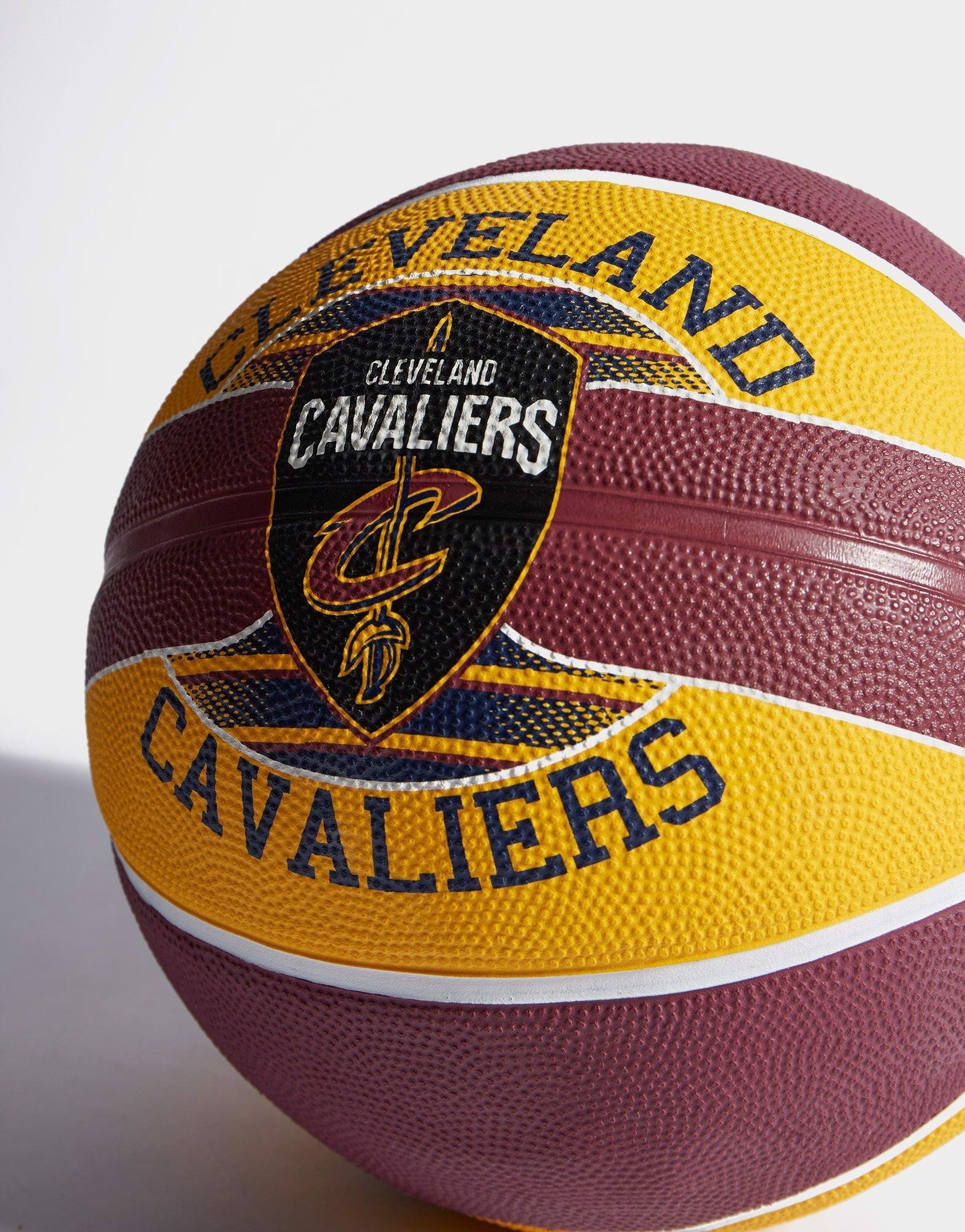 Bóng rổ Spalding NBA Team Outdoor size 7 "Cleveland Cavaliers" 83-504z- Hàng Chính Hãng