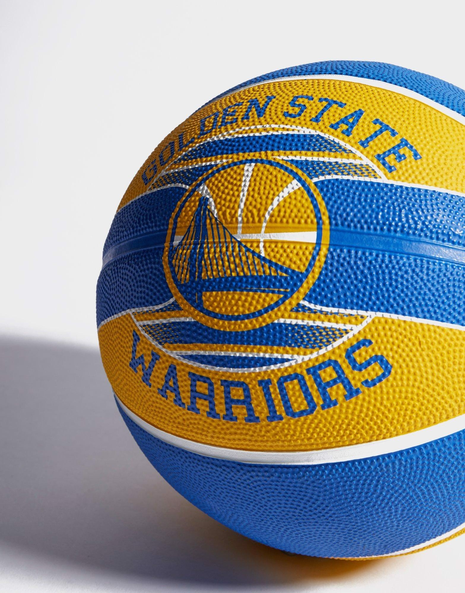 Bóng rổ Spalding NBA Team Outdoor size 7 "Golden State Warriors" 83-515z- Hàng Chính Hãng
