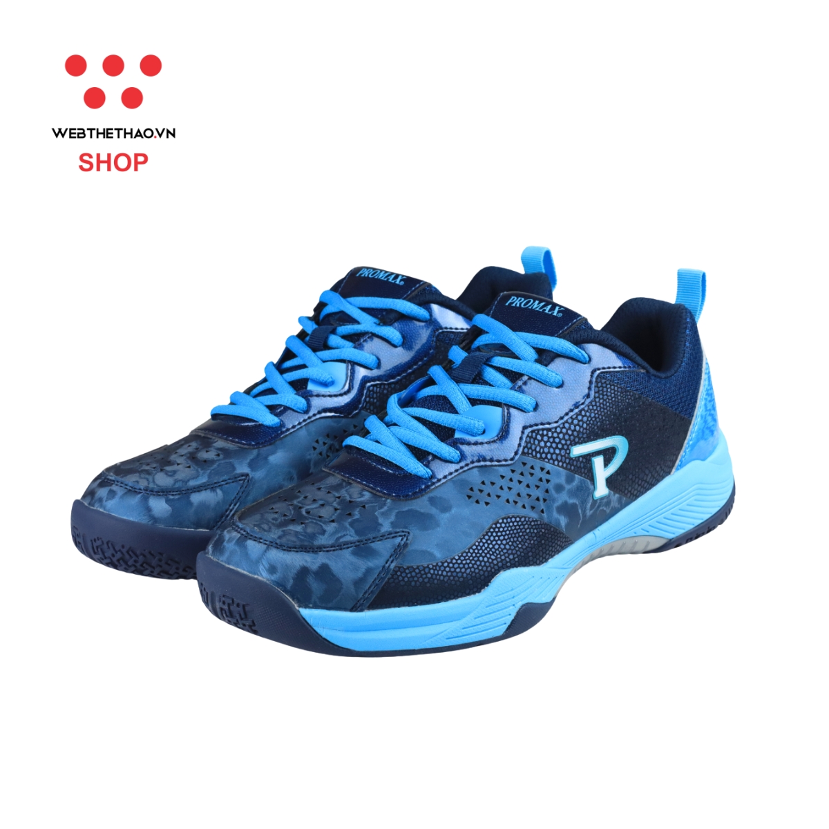 Giày Cầu Lông / Bóng Chuyền Động Lực Promax "Navy" PR-241023-05 - Hàng Chính Hãng