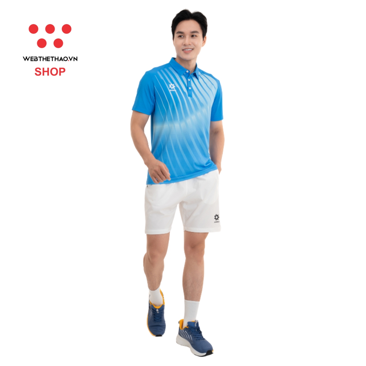 Áo polo thể thao Jogarbola WIFA "Xanh" MJ-A4152-01 - Hàng Chính Hãng