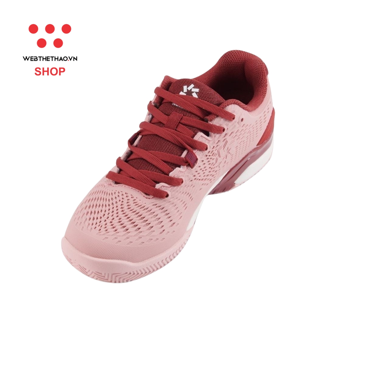 Giày thể thao Pickleball Nữ Jogarbola Terra màu "Deep Pink" JG-TERRA-06 - Hàng Chính Hãng