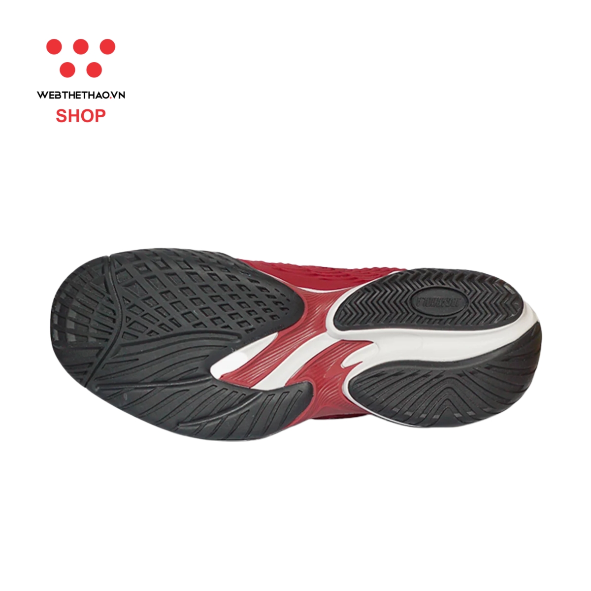Giày thể thao Pickleball Nam Jogarbola Vento "Dark Red" JG-VENTO-03 - Hàng Chính Hãng