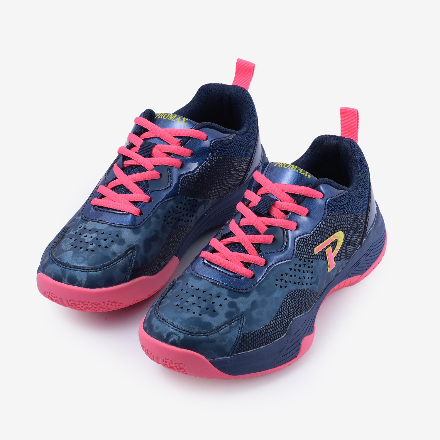 Giày Cầu Lông / Bóng Chuyền Động Lực Promax "Navy" PR-241023-02 - Hàng Chính Hãng