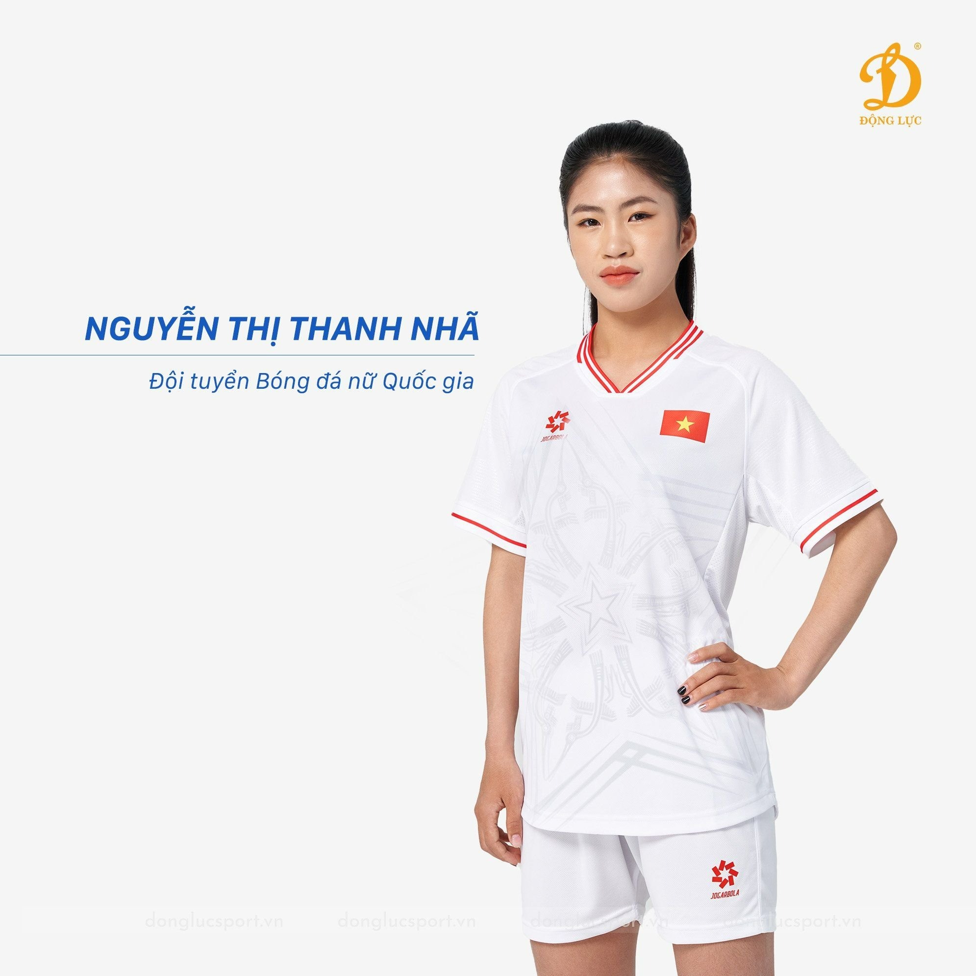 Áo thi đấu đội tuyển quốc gia Việt Nam 2024 "Trắng" MJ-AJ1277-04 - Hàng Chính Hãng
