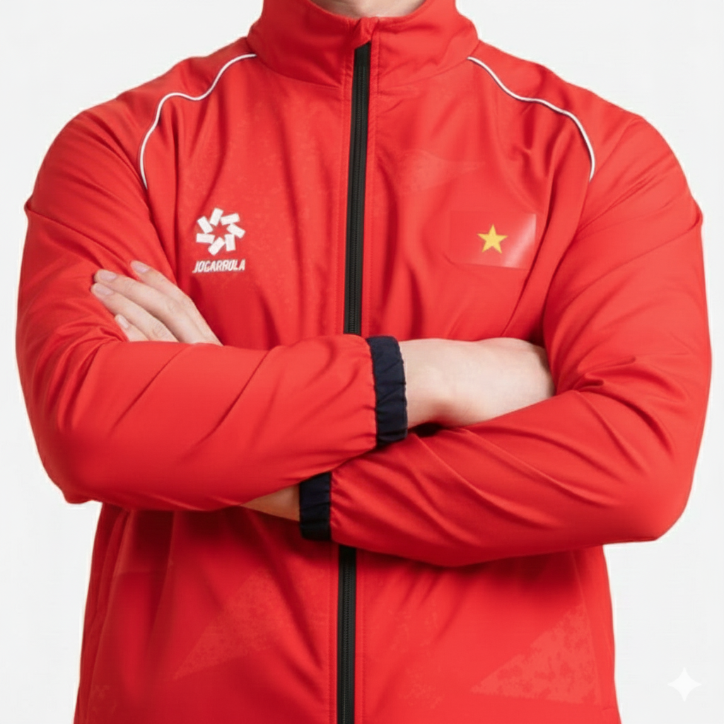 Bộ Suvec gió Seagames 2025 Rise Beyond "Đỏ" MJ-G14010-01 - Hàng Chính Hãng