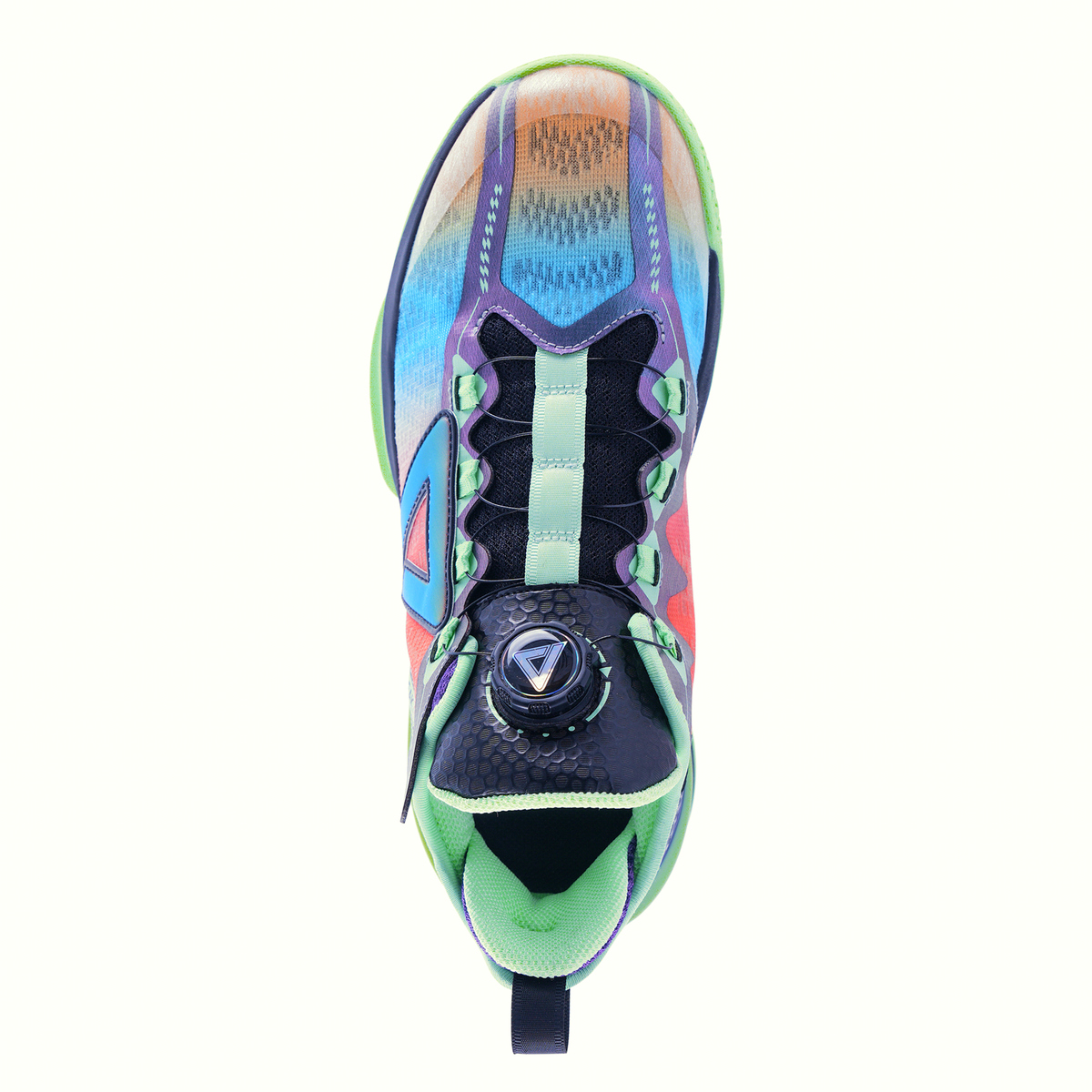 Giày bóng rổ PEAK Taichi Flash Basketball Kids Sunset & Beach "Đen Tím EKT3207ADT – Hàng Chính Hãng