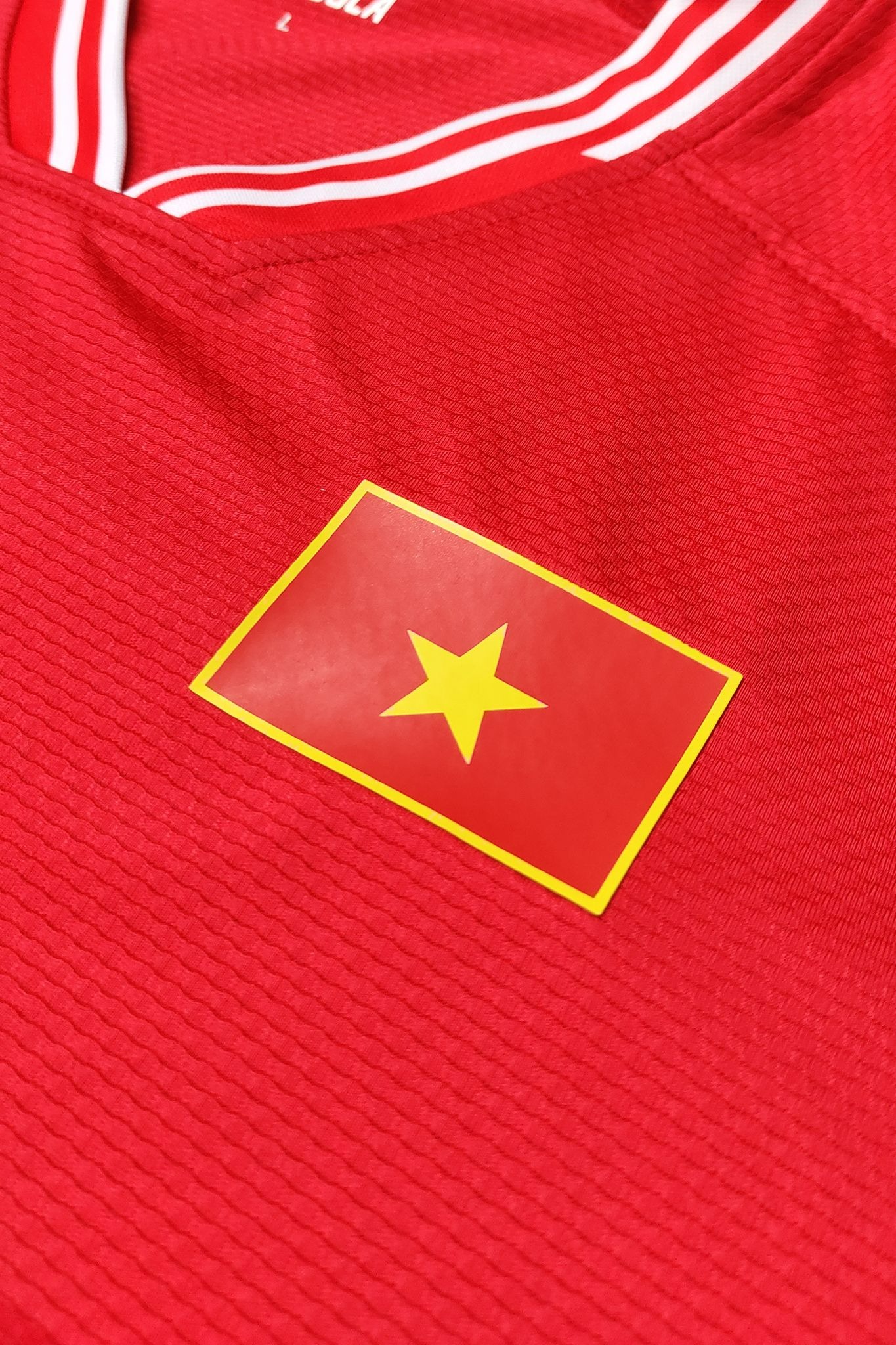 Bộ quần áo thi đấu (bản FAN) đội tuyển quốc gia Việt Nam 2024 "Đỏ" MJ-AJ1295-01 - Hàng Chính Hãng