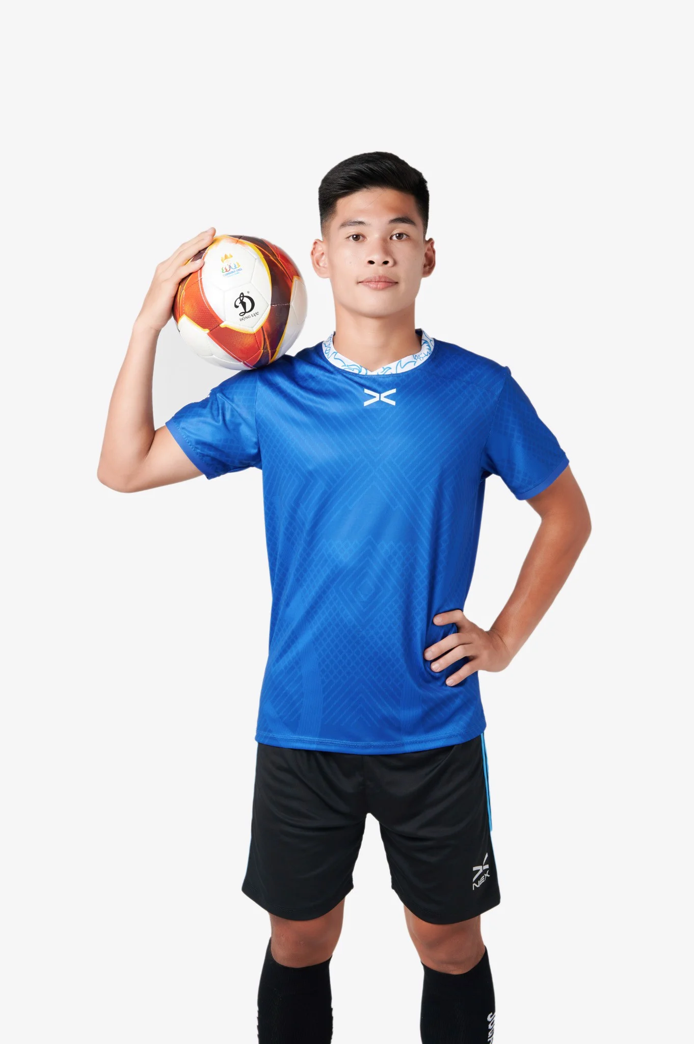 Bộ Quần Áo Bóng Đá Động Lực NEX "Xanh Đậm" MN-TP0423.B12 - Hàng Chính Hãng