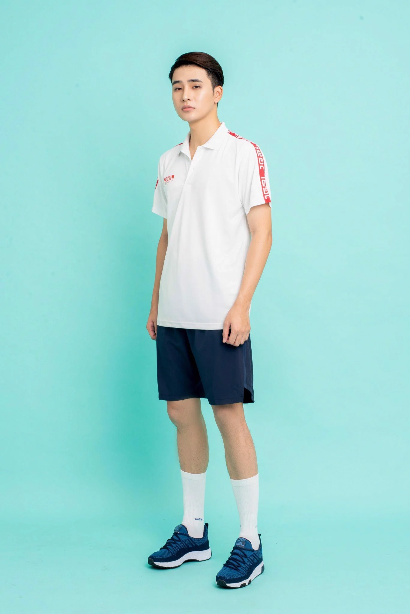 Áo thun Động Lực Jogarbola nam "Trắng" JG-555-01 - Hàng Chính Hãng