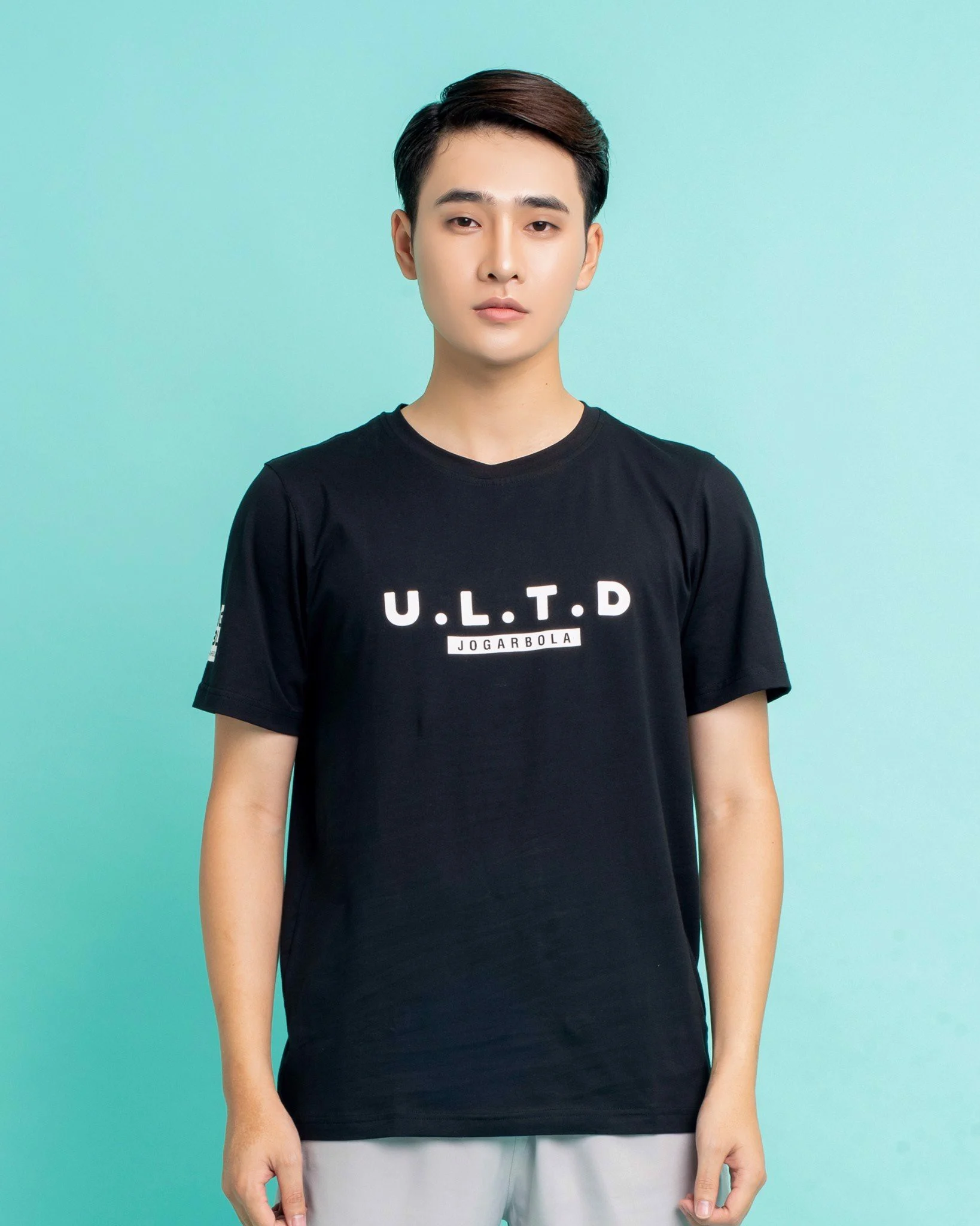 Áo thun Động Lực Jogarbola nam U.L.T.D "Đen" JG-557-04 - Hàng Chính Hãng