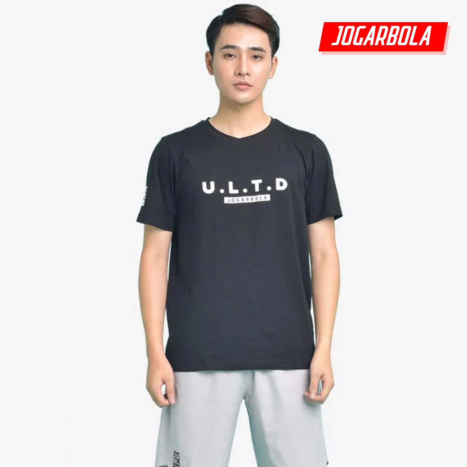 Áo thun Động Lực Jogarbola nam U.L.T.D "Đen" JG-557-04 - Hàng Chính Hãng