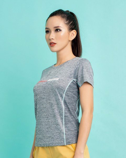 Áo thể thao Jogarbola nữ "Xám" JG-492-23 - Hàng Chính Hãng