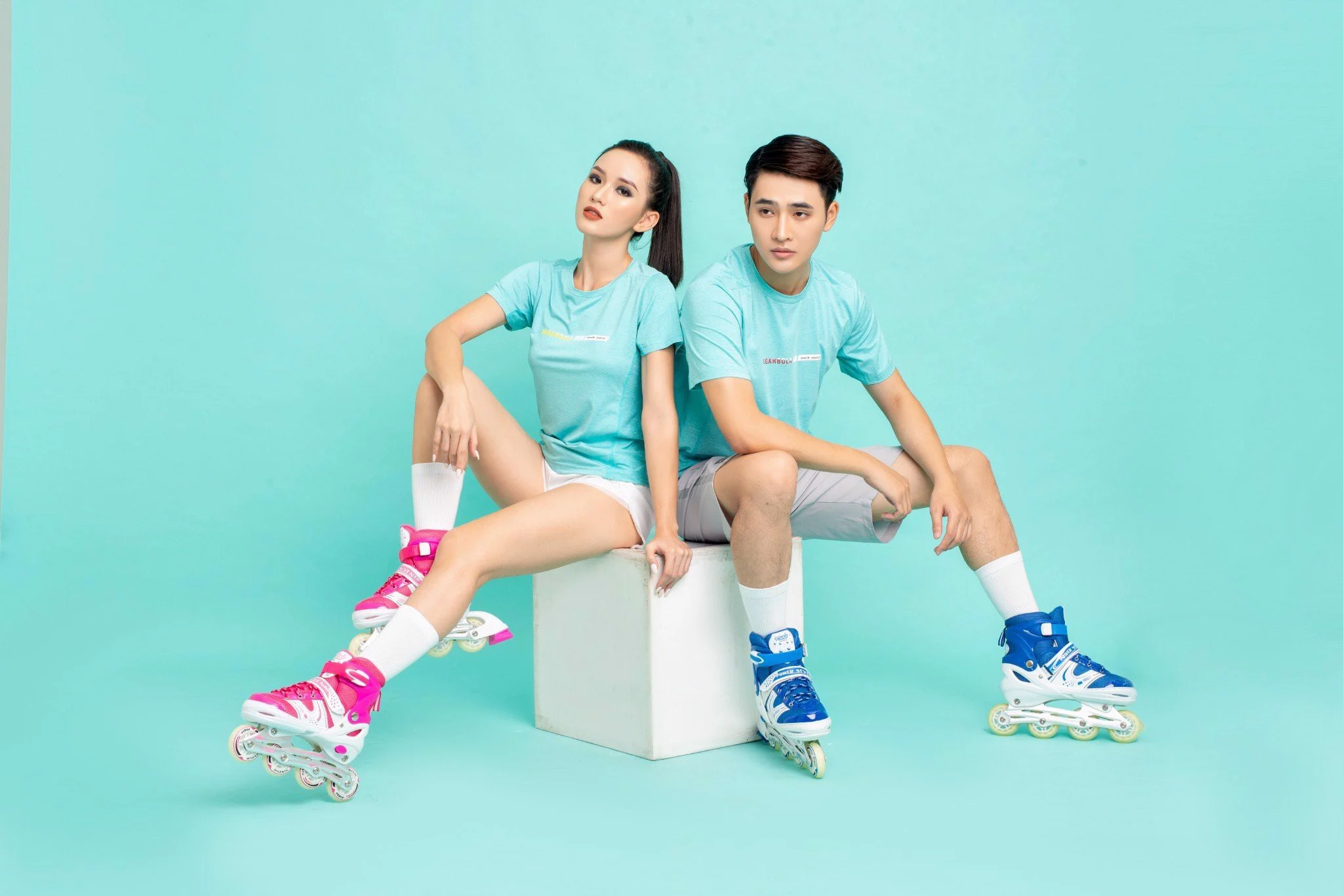 Áo thể thao Jogarbola nữ "Xanh Ngọc" JG-492-36 - Hàng Chính Hãng