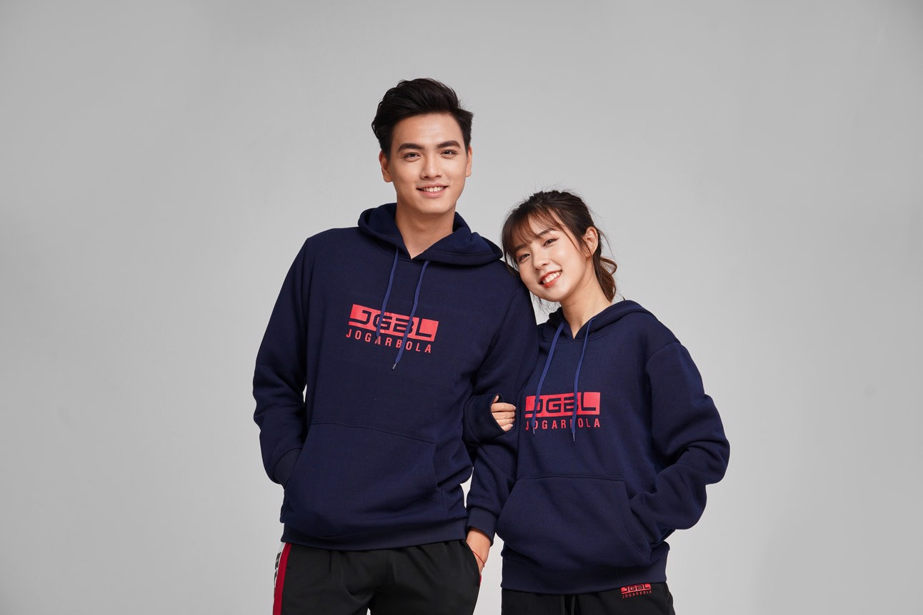 Áo Hoodie Nam Nữ Jogarbola Original JG 347 "Xanh Navy" JG-347X- Hàng Chính Hãng