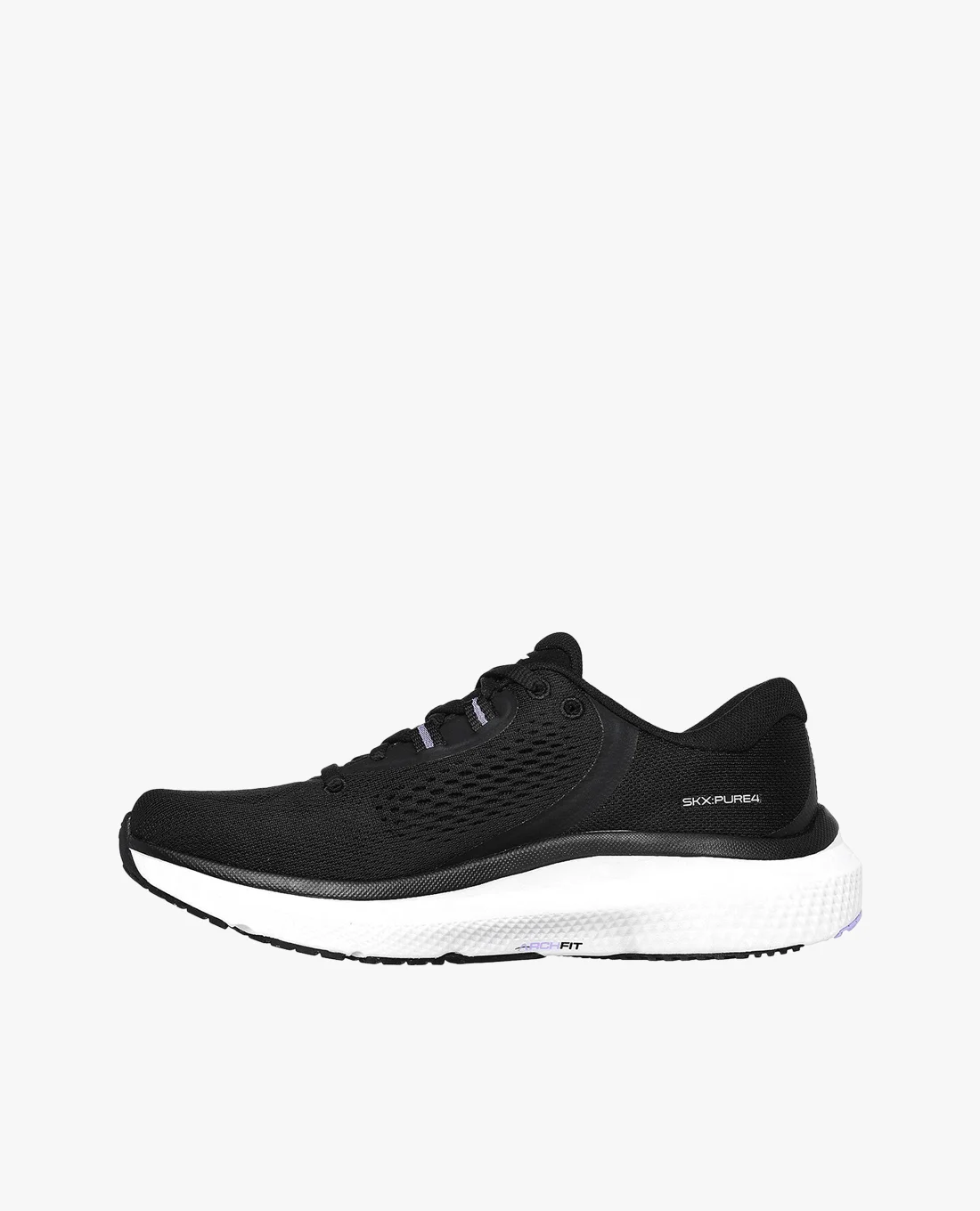 Giày chạy bộ Skechers Go Run Pure 4 "Black/Whtie" 172082-BKW - Hàng Chính Hãng