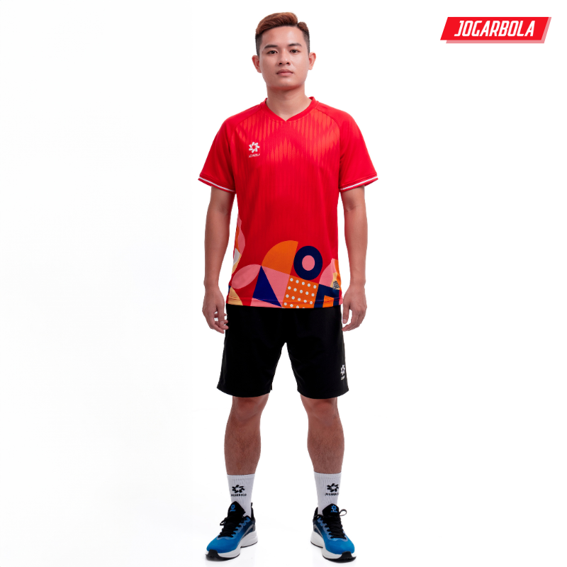 Áo thể thao NAM đội tuyển quốc gia 2024 "Đỏ - Vàng" MJ-AJ1383-02 - Hàng Chính Hãng