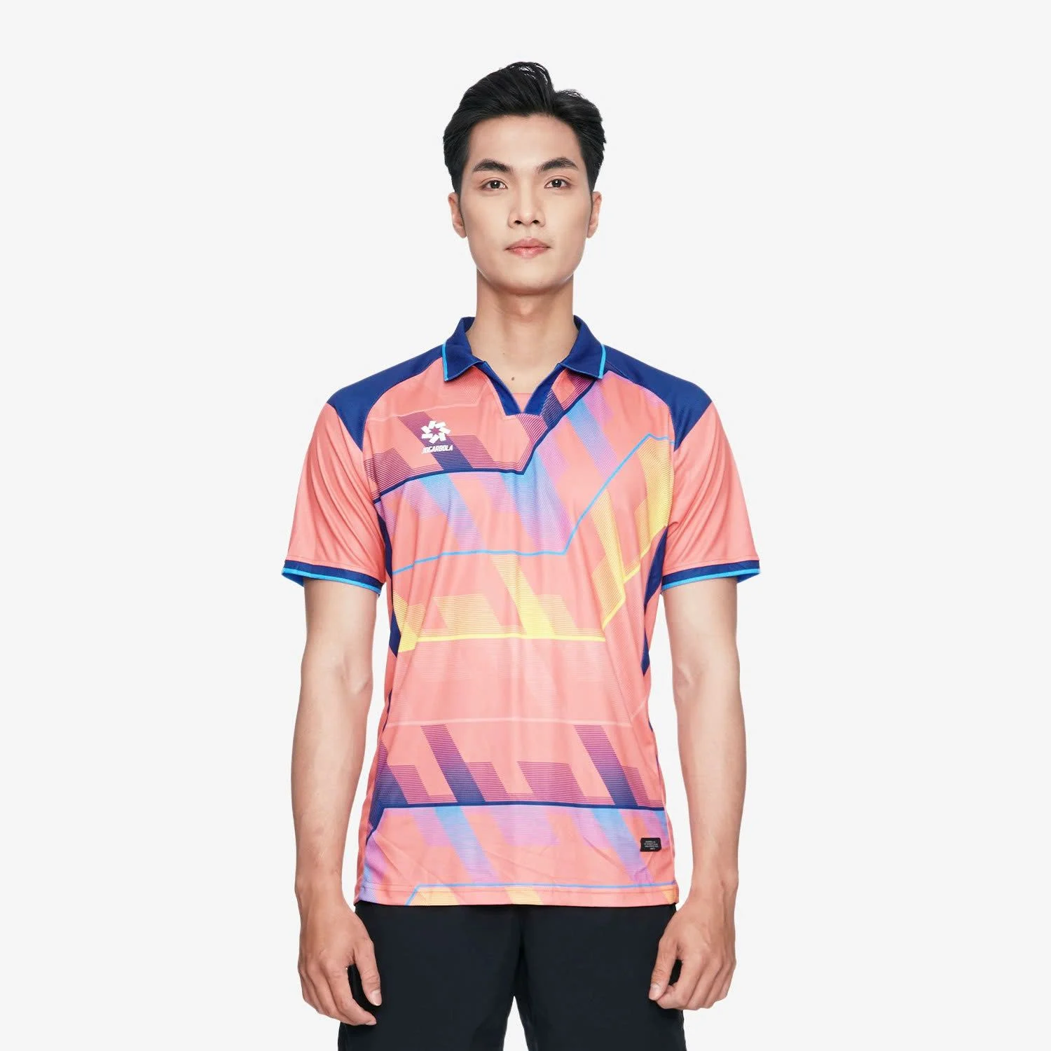 Áo Polo Nam Jogarbola ClassicPick màu "Pink" MJ-A4072-03 - Hàng Chính Hãng