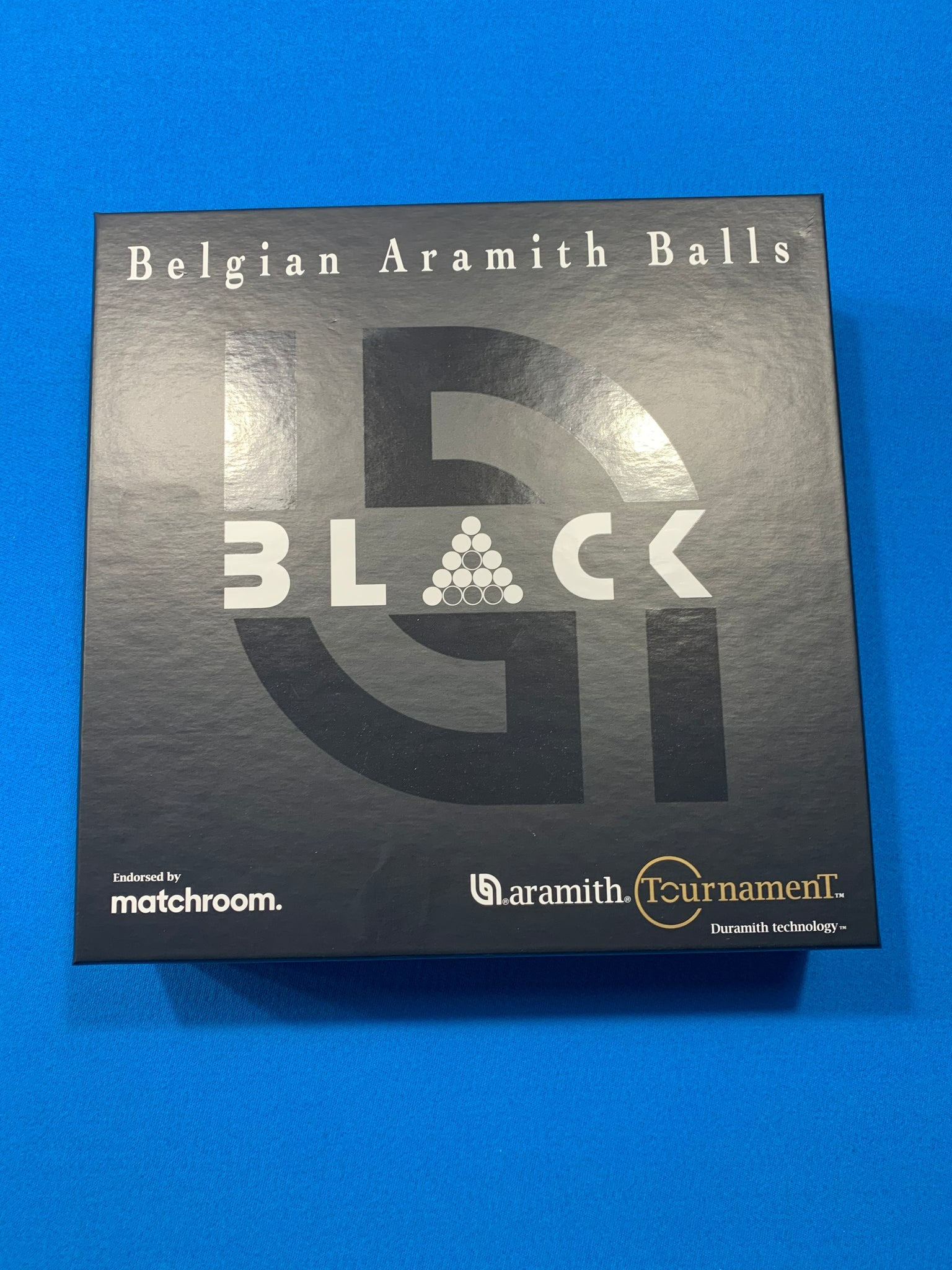 Hộp bóng bi-a Belgian Aramith Balls Black - Hàng Chính Hãng