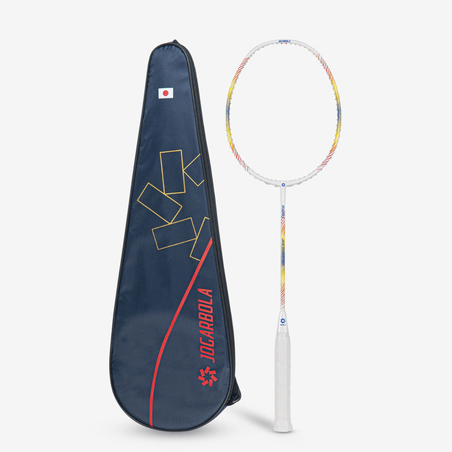 Vợt cầu lông Jogarbola Power J800 "White/Yellow" J800-04 - Hàng Chính Hãng